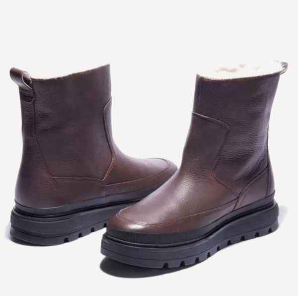 Ботинки зимние RAY CITY PULL ON WARM WP (RU 40 US 9.5; dk br full grain)